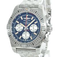 breitling クロノマット 44 gmt クロコ革dバックル仕様 買取|【実機レビュー】ブライトリング スーパークロノマット44 B01 .